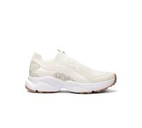 Michael Kors - Baskets en Tricot Élastique Crème Style - Homme - Chaussures - Blanc - Taille: 39 EU
