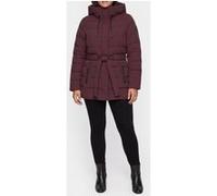 Michael Kors Belted Horizontal Quilted Merlot Taille: S | Vestes d'hiver Outlet | Femme