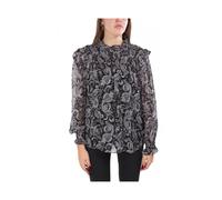 Michael Kors - Blouses - Femme - Blouses et Chemises - Noir - Taille: 42 FR