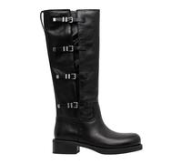 Michael Kors - Botte en cuir Darrington - Femme - Chaussures - Noir - Taille: 38 EU