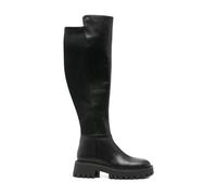 Michael Kors - Bottines en cuir Asher - Femme - Chaussures - Noir - Taille: 39 EU