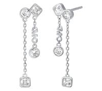 Michael Kors Boucles d’oreilles pour femme en argent ornées de pierres semi-précieuses avec fermoir à tige