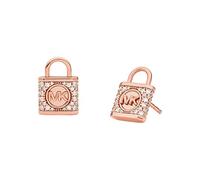 Michael Kors - Boucles d'oreilles à clous Premium Kors MK en argent sterling doré rose pour femme, MKC1628AN791