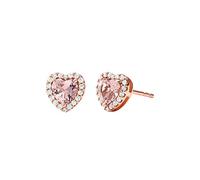 Michael Kors - Boucles d'oreilles PREMIUM Argent doré rose avec cristal pour femme MKC1519A2791