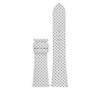 Michael Kors Bracelet Femme 18 ou 22mm en Cuir, Acier Inoxydable ou Silicone, Argent Vif, 190+/- 5MM