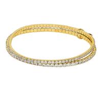 Michael Kors Bracelet Tennis Femme double rangée de zircones ton or MKJ8359CZ710