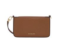 Michael Kors - Bryant Petit Sac Pochette Convertible en Cuir Grainé - Femme - Sacs - Brun - Taille: ONE Size