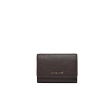 Michael Kors - Bryant Petite Pochette Convertible en Cuir Galet - Femme - Accessoires - Noir - Taille: ONE Size