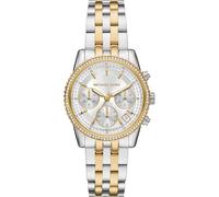 Michael Kors Bryant Watch for Women, 35mm Quartz Chronograph Movement with Stainless Steel Strap