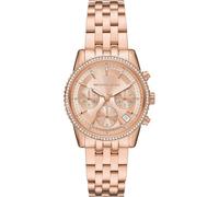 Michael Kors Bryant Watch for Women, 35mm Quartz Chronograph Movement with Stainless Steel Strap