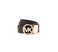 Michael Kors Ceinture réversible pour femme de 3,2 cm, accessoire de mode élégant pour un usage quotidien, marron, Medium