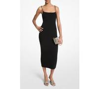Michael Kors Chain Strap Midi Dress Black Taille: M | Robes Outlet | Femme | Le Noir