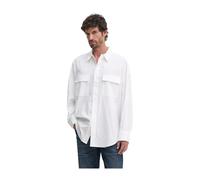 Michael Kors - Chemise Popeline Oversize - Homme - Chemises - Blanc - Taille: S