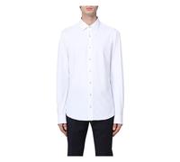 Michael Kors - Chemise Slim Performance Stretch - Homme - Chemises - Blanc - Taille: 3XL