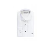 Michael Kors - Chemise Stretch Coupe Slim Entretien Facile - Homme - Chemises - Blanc - Taille: M