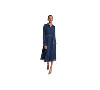 Michael Kors - Chemisier Dress - Femme - Robes - Bleu - Taille: 40 FR