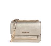 Michael Kors Claire Sac porté épaule or, cuir grainé, femme