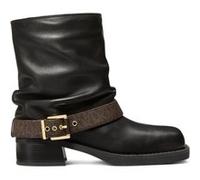 Michael Kors Colby Flat Bootie Brown/black Taille: 36 | Bottes Outlet | Femme | Marron