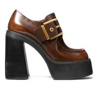 Michael Kors Colby Platform Heel Loafer In Brown Taille: 40.5 | Pumps Outlet | Femme | Marron