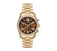 Michael Kors - Collection Lexington, Couleur Or, Montre en Acier Inoxydable pour Femme MK7276