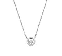 Michael Kors - Collier avec pendentif avec logo Premium Kors MK en argent sterling pour femme, MKC1726CZ040