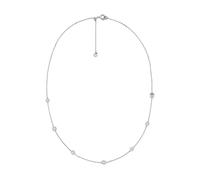 Michael Kors - Collier de Luxe avec Zircone en Argent - Femme - Accessoires - Gris - Taille: ONE Size