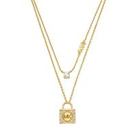 Michael Kors - Collier multirangs Premium Kors MK en argent sterling doré pour femme, MKC1630AN710