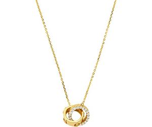 Michael Kors - Collier Premium Argent Doré avec Cristal pour Femme MKC1554AN710