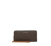Michael Kors Continental - Grand portefeuille logo Brun-Noisette 34F1GJ6E7B-BRUN