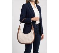 Michael Kors Crescent Top Zip Hobo Shoulder Vanilla/lugg Taille: OS | Sacs à main Outlet | Femme | Blanche