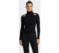 Michael Kors Cutout Sweater In Black Taille: M | Manches longues Outlet | Femme | Le Noir