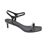 Michael Kors - Dina Kitten Sandal - Femme - Chaussures - Noir - Taille: 39 EU