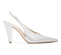 Michael Kors Electra Sling Pump Silver Taille: 41 | Pumps Outlet | Femme | Gris