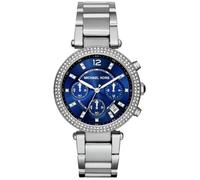 Michael Kors - Élégante Montre de Dame en Acier Inoxydable à Quartz - Femme - Accessoires - Gris - Taille: ONE Size