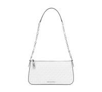 Michael Kors Empire Medium Sac porté épaule blanc, femme