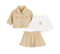 Michael Kors - Ensemble Cardigan, Tee-shirt Et Jupe - Wicker - Fille - 12 Mois