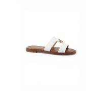 Michael Kors - Erin Flat Sandal - Femme - Chaussures - Blanc - Taille: 38 EU
