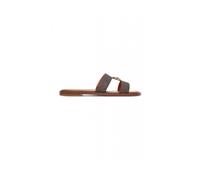Michael Kors - Erin Flat Sandal - Femme - Chaussures - Brun - Taille: 37 EU