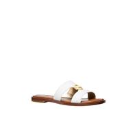 Michael Kors - Erin Leather Sandal - Femme - Chaussures - Blanc - Taille: 36 EU