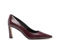 Michael Kors - Escarpin Darrah en cuir verni craquelé - Femme - Chaussures - Rouge - Taille: 38 EU