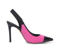 Michael Kors - Escarpins Sling Kourtney à bout rapporté en scuba souple - Femme - Chaussures - Rose - Taille: 36 EU