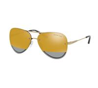 MICHAEL KORS EYEWEAR Lunettes de soleil pour femmes Mk1026 La Jolla 11681Z Gold-Tone
