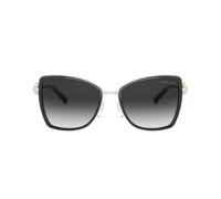 Michael Kors Corsica MK 1067B 10148G, Lunettes de soleil, Papillon, Femme, Noir