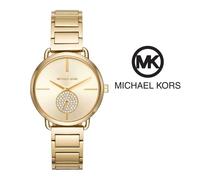 MICHAEL KORS FEMME 37MM BRACELET ACIER INOXYDABLE DORÉ QUARTZ MONTRE MK3639