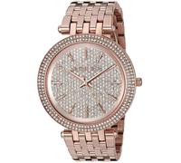 Michael Kors Femme 39mm Bracelet Acier Inoxydable Rose Quartz Montre MK3439