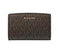 Michael Kors, Femme, Accessoires, Brun, Taille: ONE Size Bryant Medium Signature Logo Wallet