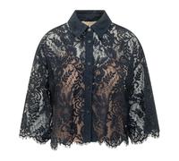 Michael Kors, Femme, Blouses et Chemises, Bleu, Taille: 40 FR Lace Shirt