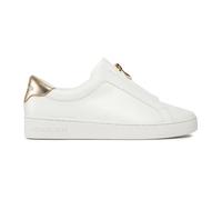 Michael Kors, Femme, Chaussures, Blanc, Taille: 35 EU Baskets Keaton avec Fermeture Éclair