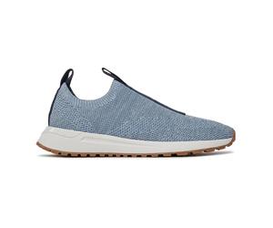 Michael Kors, Femme, Chaussures, Bleu, Taille: 40 EU Baskets Slip-On Bleu Clair