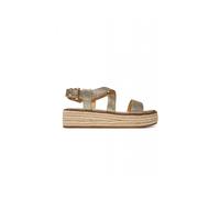 Michael Kors, Femme, Chaussures, Gris, Taille: 37 EU Lynn Platform Espadrille Sandal